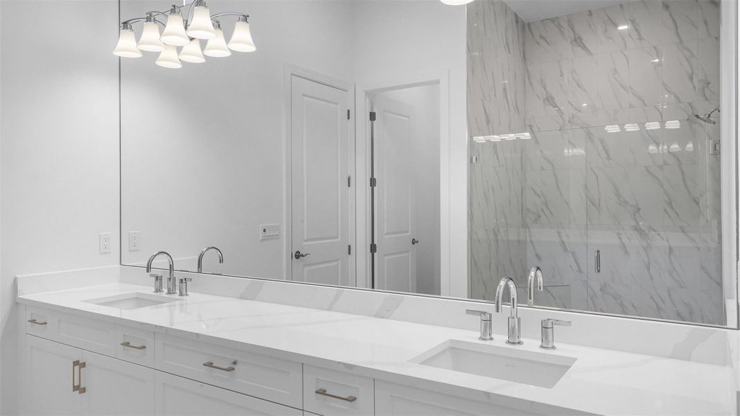 Furnished interior view inside a new home in Cresswind Palm Beach at Westlake, Westlake (Image 7).