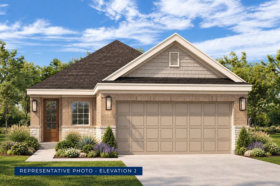 Representative exterior photo of a completed home built from the Wilson F by First Texas Homes in Oaklawn, Van Alstyne, TX (Image 11). Representative exterior photo of a completed home built from the Wilson F by First Texas Homes in Oaklawn, Van Alstyne, TX (Image 11).