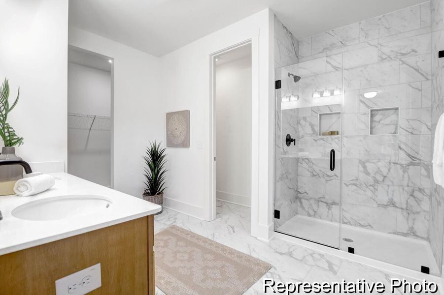 Furnished interior view inside a new home in , Ravenel (Image 30).