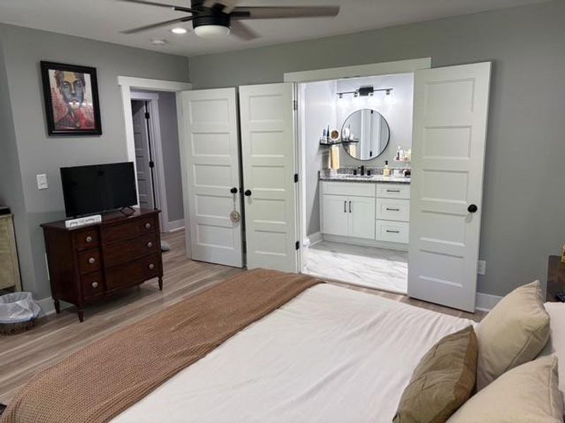 Furnished interior view inside a new home in , Atlanta (Image 36).