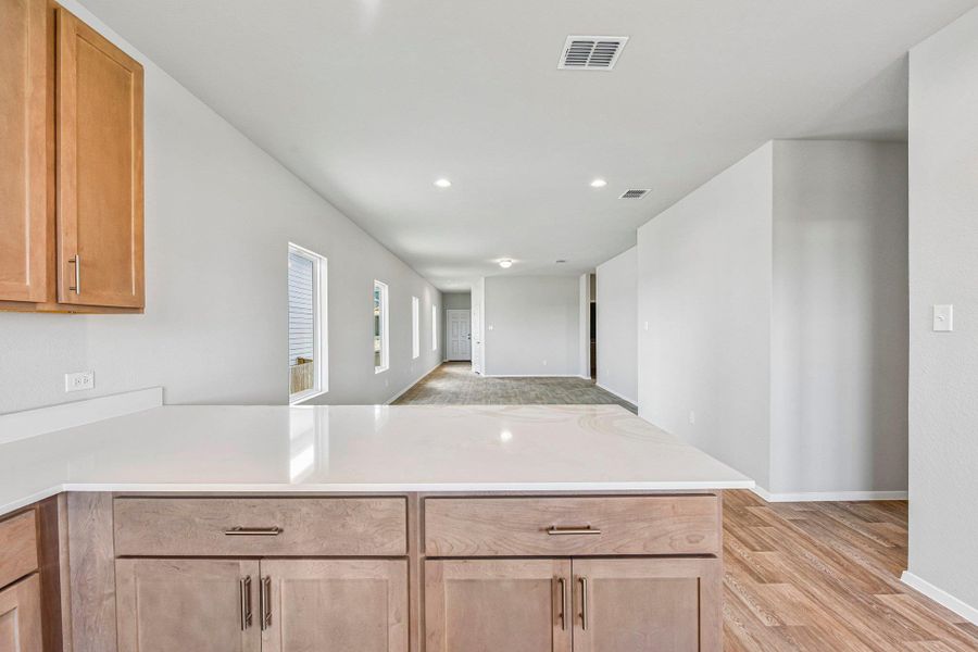 Furnished interior view inside a new home in Cloverleaf, Austin (Image 7).