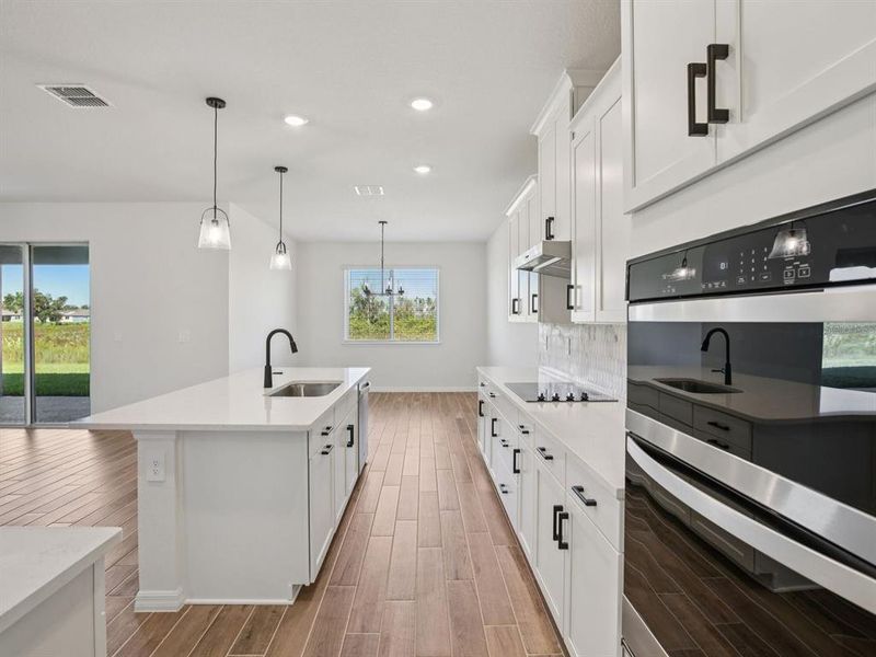 Furnished interior view inside a new home in Two Rivers - Signature Series, Zephyrhills (Image 8).