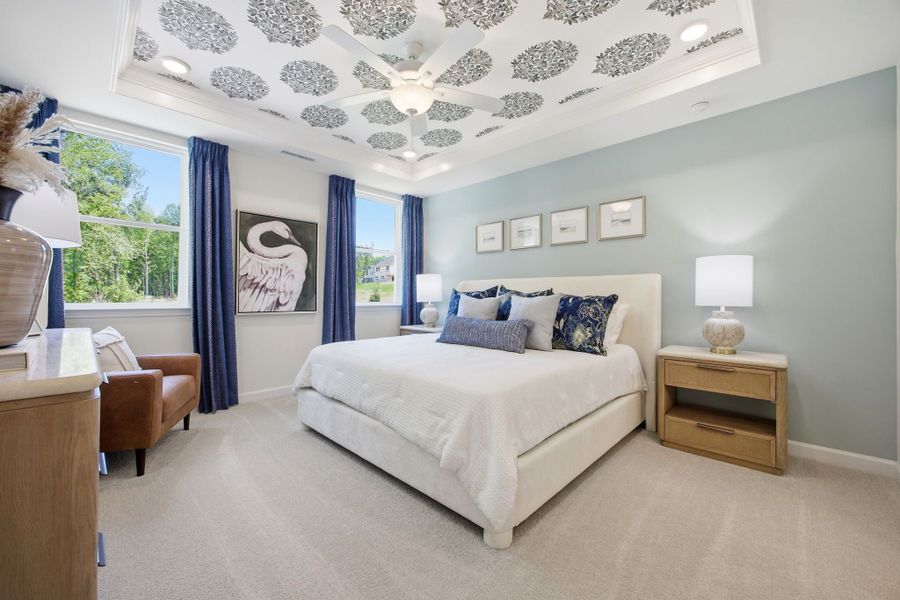 Representative furnished interior of a home built from the The Ashport K by Davidson Homes LLC in Montrose, Aberdeen (Image 16).