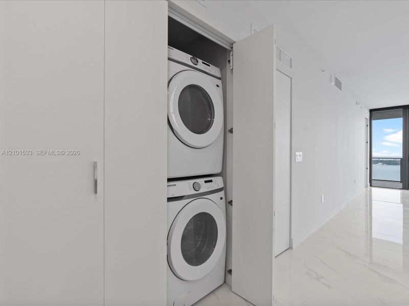 Furnished interior view inside a new home in Aria Reserve, Miami (Image 7).
