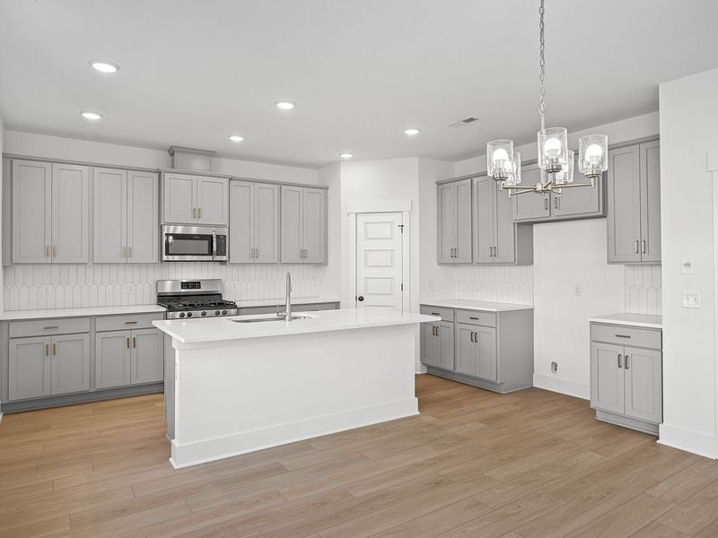 Furnished interior view inside a new home in Woods Crossing, Gallatin (Image 8).