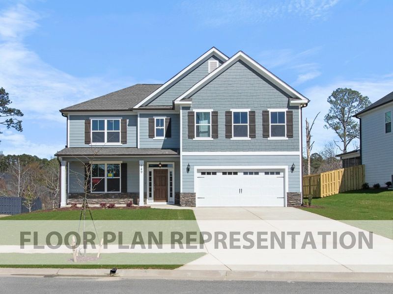 Front Exterior | Townsend II Plan by Ivey Homes Front Exterior | Townsend II Plan by Ivey Homes