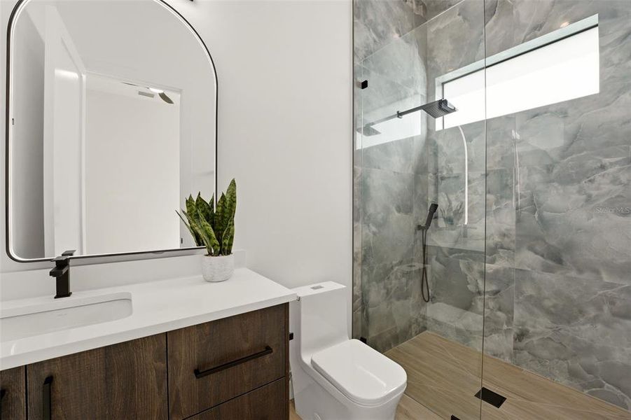 Furnished interior view inside a new home in , Sarasota (Image 15).