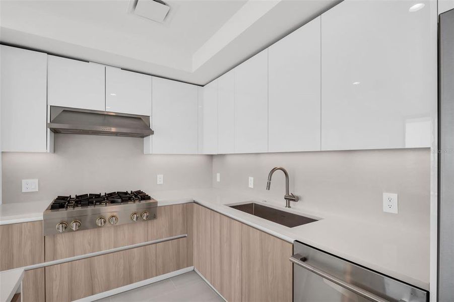 Furnished interior view inside a new home in , St. Petersburg (Image 11).