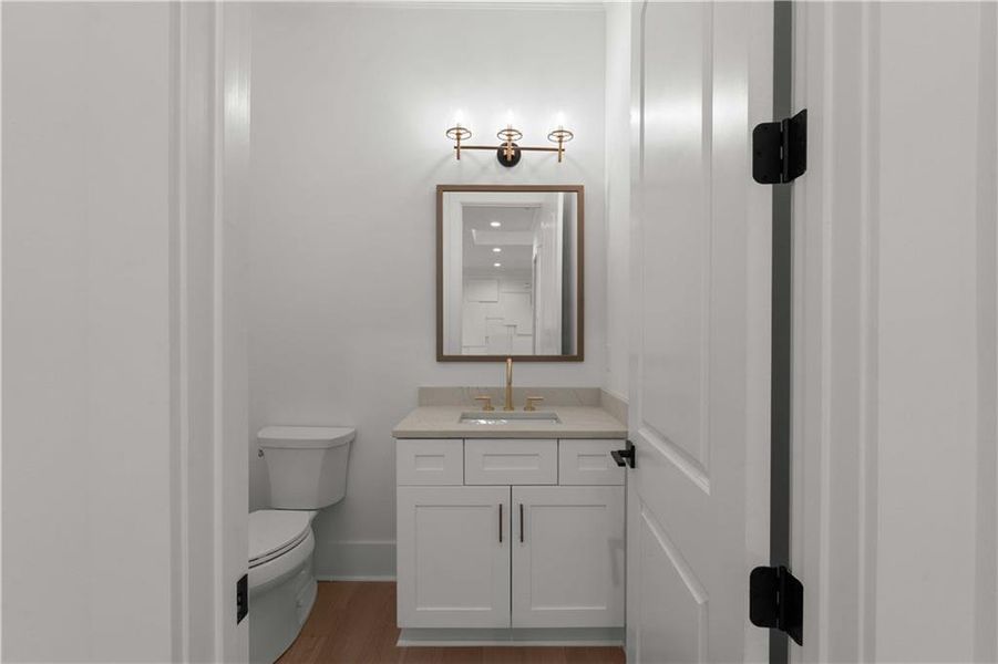 Furnished interior view inside a new home in , Conyers (Image 34).