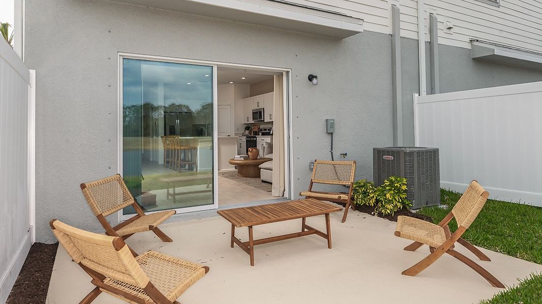 Representative furnished interior of a home built from the Marigold by Taylor Morrison in Vinterra Townhomes, Nokomis (Image 3).