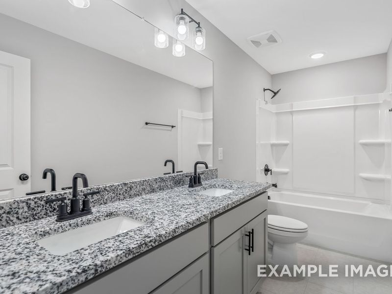 Furnished interior view inside a new home in Woods Crossing, Gallatin (Image 18).