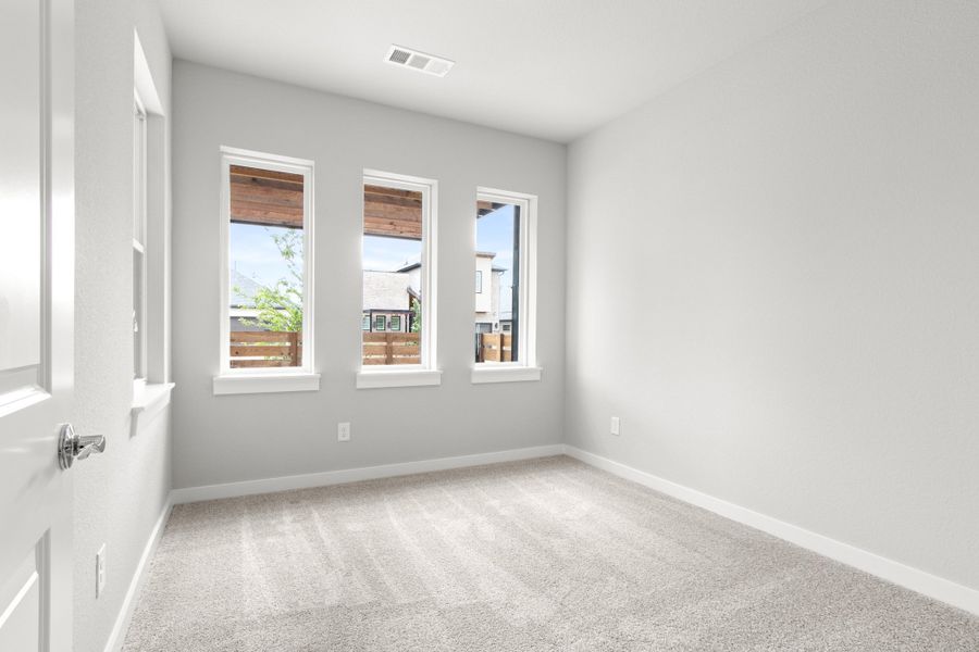 Spacious, unfurnished interior of a new home in Willow Grove Single-Family Homes, Melissa (Image 44). Spacious, unfurnished interior of a new home in Willow Grove Single-Family Homes, Melissa (Image 44).