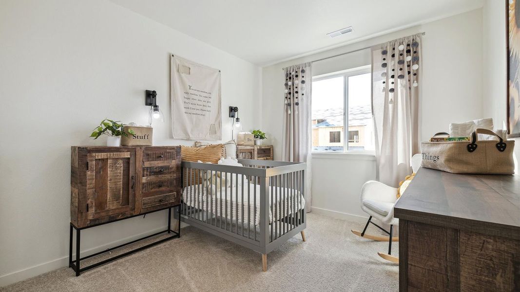 Furnished interior view inside a new home in Settlers Crossing, Commerce City (Image 16).