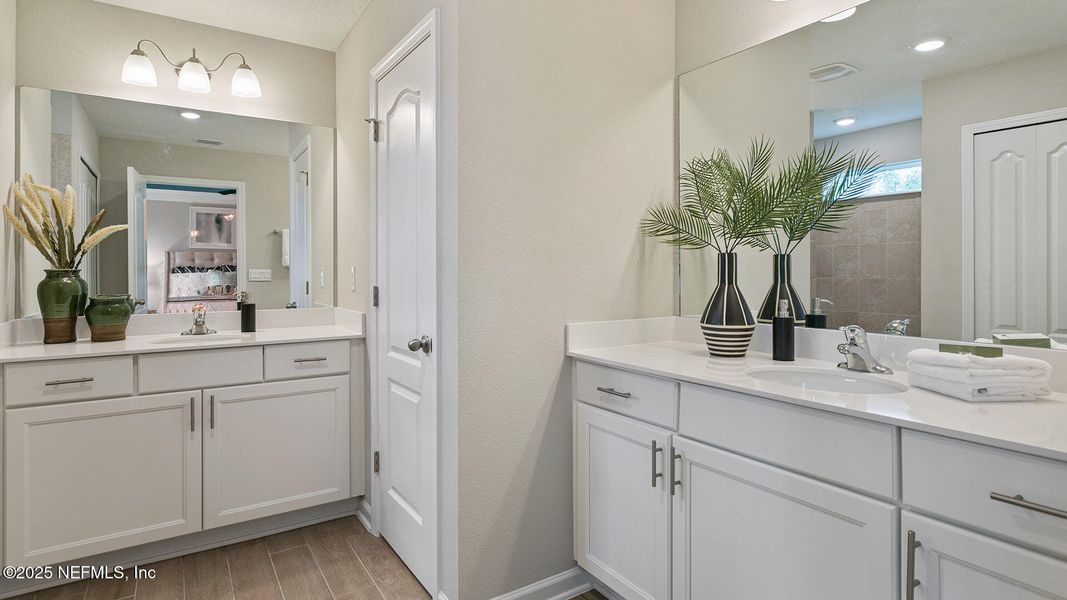 Furnished interior view inside a new home in Sawmill Branch, Palm Coast (Image 6).