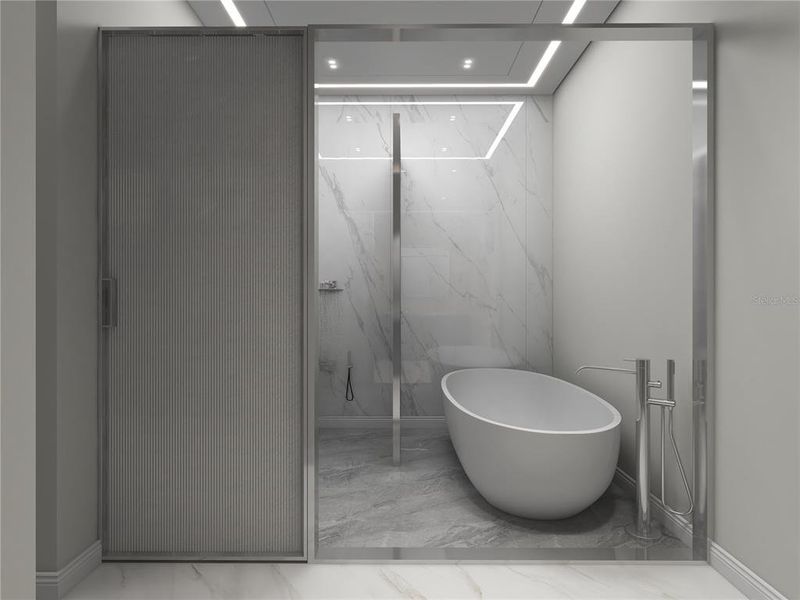 Upstairs Primary Shower Upstairs Primary Shower