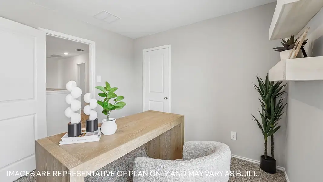 Furnished interior view inside a new home in Marigold, Kyle (Image 19).