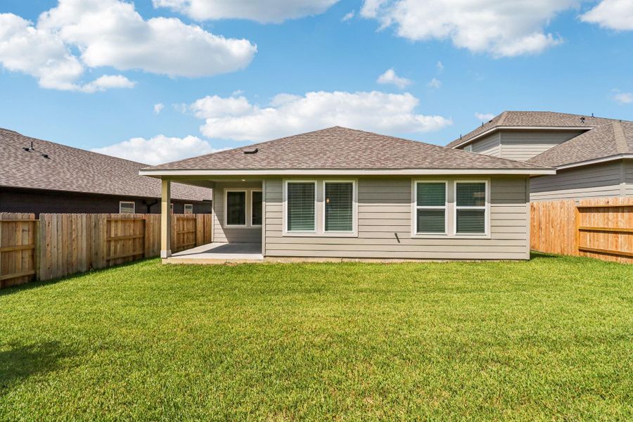 Front exterior of a new home in Pine Lake Cove - Premier Series, Montgomery, TX, highlighting curb appeal (Image 10).