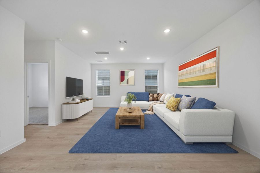 Furnished interior view inside a new home in Stokesbury, Waller (Image 11).