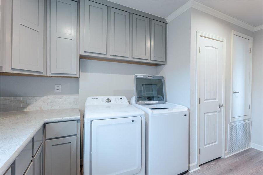 Furnished interior view inside a new home in , Graford (Image 10).