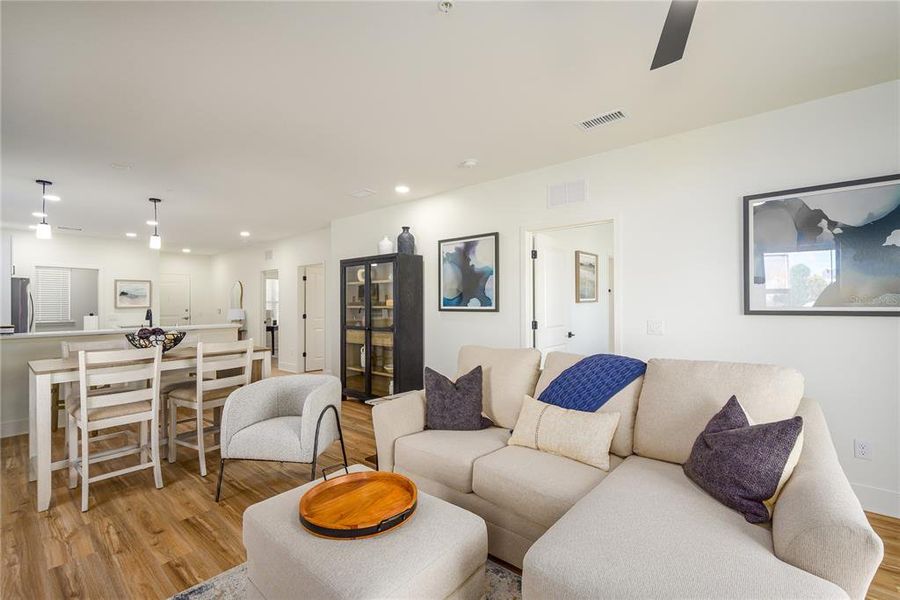 Furnished interior view inside a new home in , Ocala (Image 11). Furnished interior view inside a new home in , Ocala (Image 11).