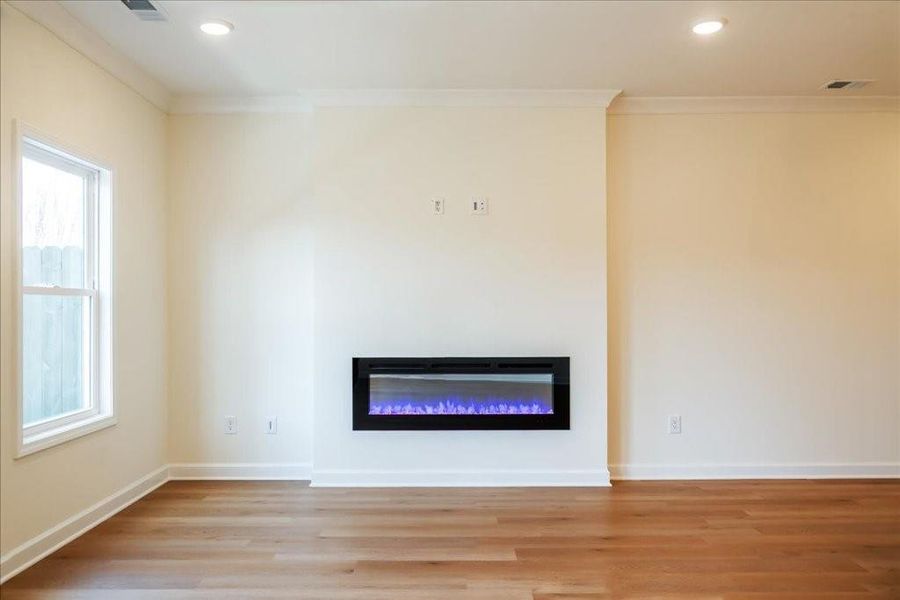 Spacious, unfurnished interior of a new home in Cherokee Township, Acworth (Image 22).