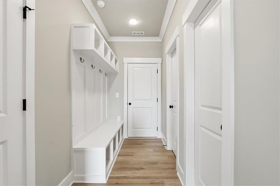 Furnished interior view inside a new home in , Statham (Image 50).