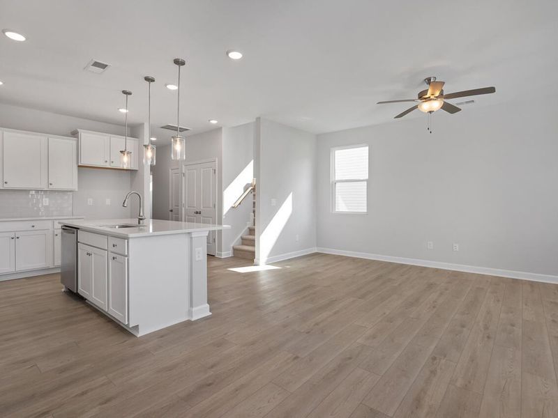 Spacious, unfurnished interior of a new home in Springvale, Fuquay Varina (Image 15).