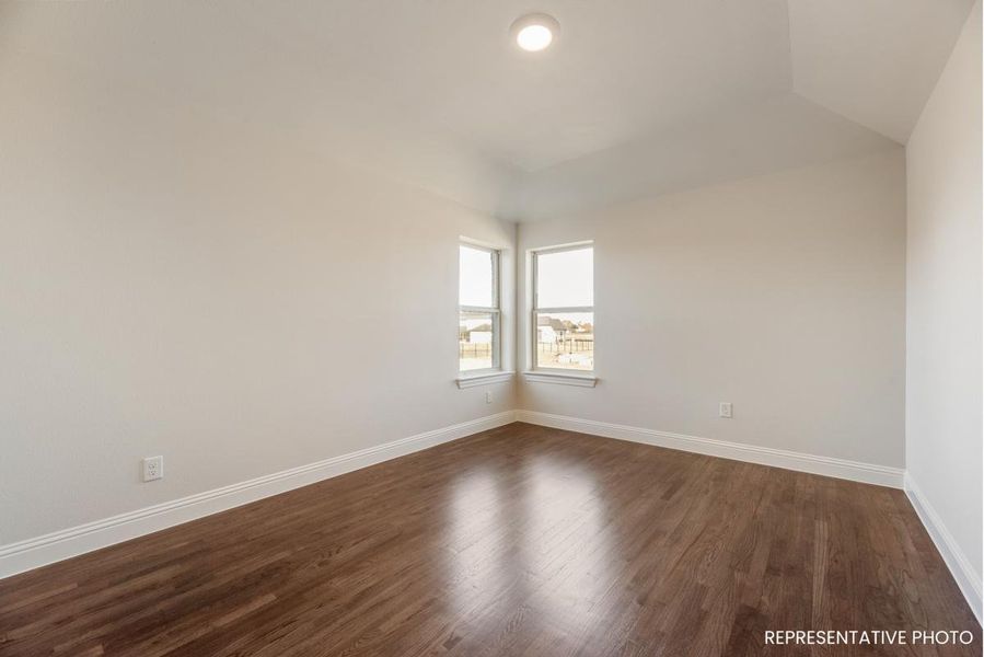 Representative unfurnished interior of a home built from the Hampton III by Grand Homes in Whitestone Estates, Parker (Image 29).