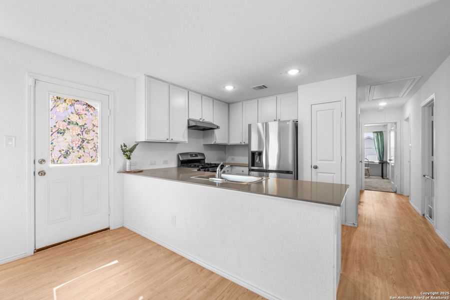 Furnished interior view inside a new home in , San Antonio (Image 23). Furnished interior view inside a new home in , San Antonio (Image 23).