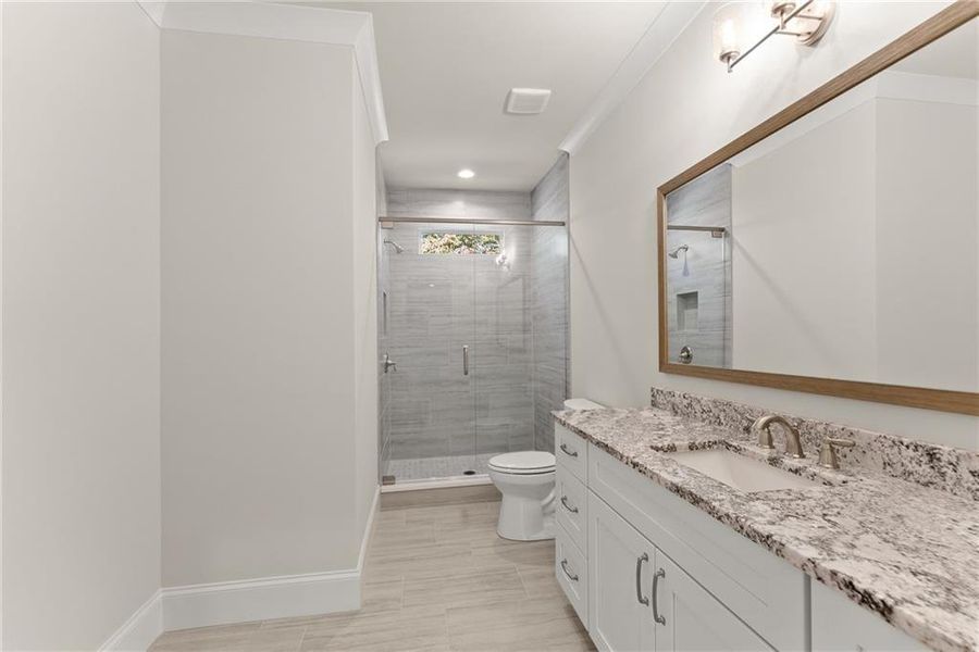 Furnished interior view inside a new home in , Gainesville (Image 50).
