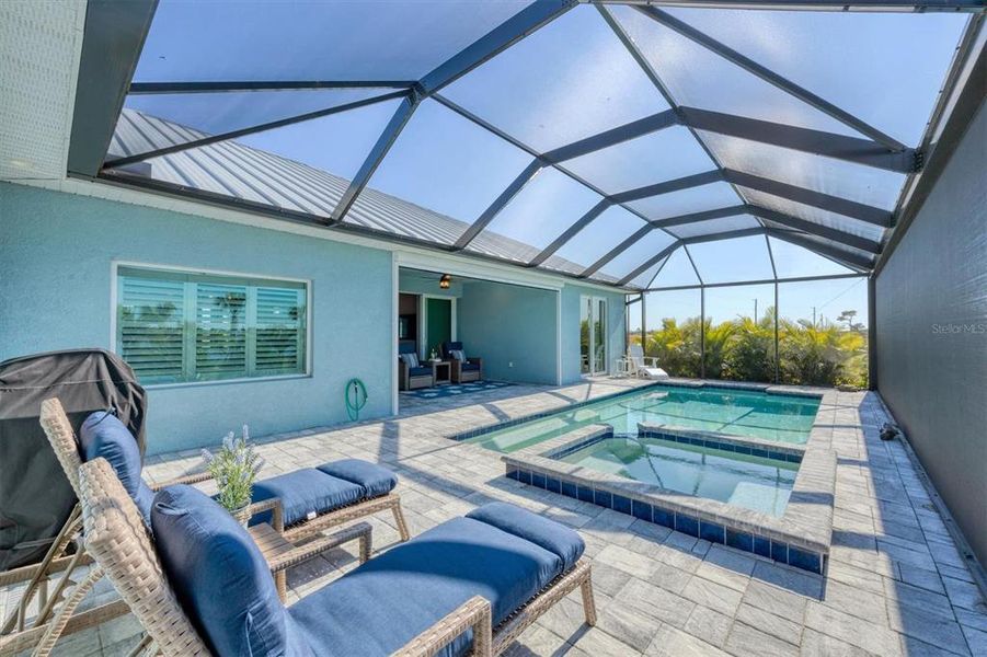 Exterior details and patio area of a home in , Placida (Image 32).