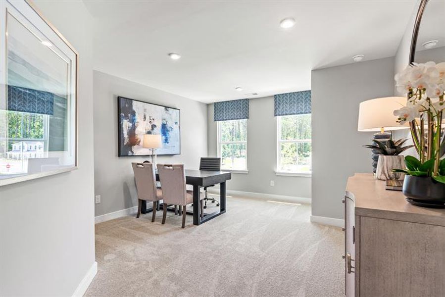Furnished interior view inside a new home in Grande Dunes North Village, Myrtle Beach (Image 20). Furnished interior view inside a new home in Grande Dunes North Village, Myrtle Beach (Image 20).