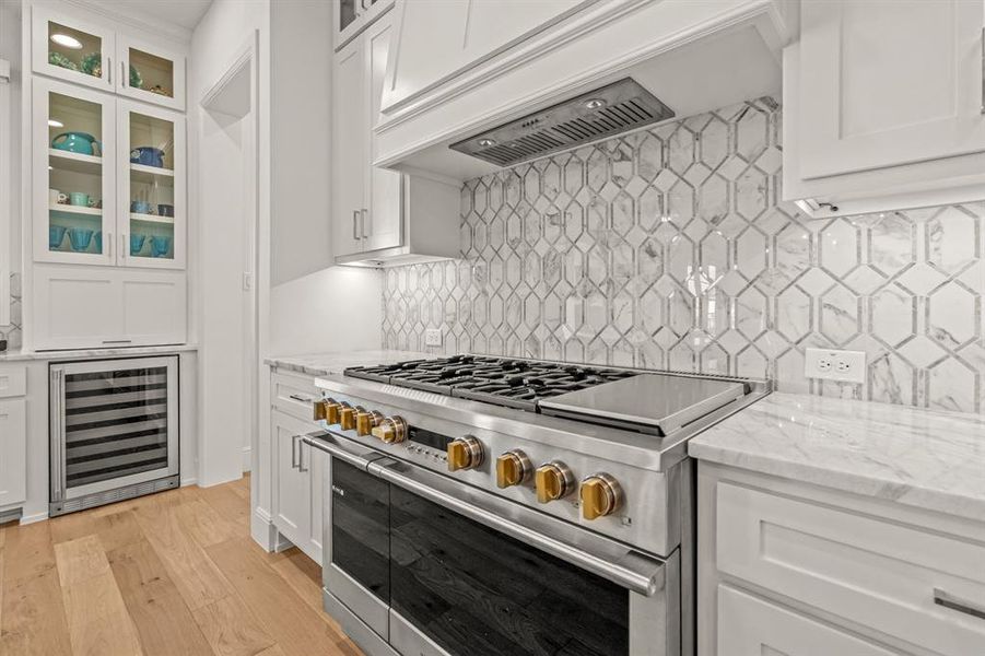 Close-up of interior finishes inside a home in , Fort Worth (Image 18).