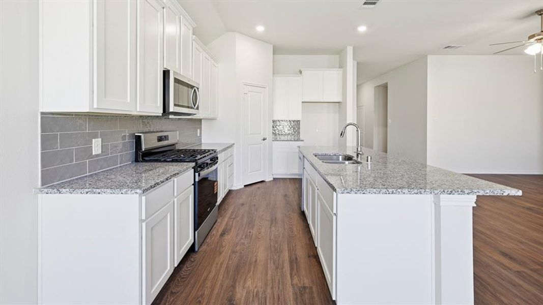 Furnished interior view inside a new home in Morning Ridge, Princeton (Image 4).