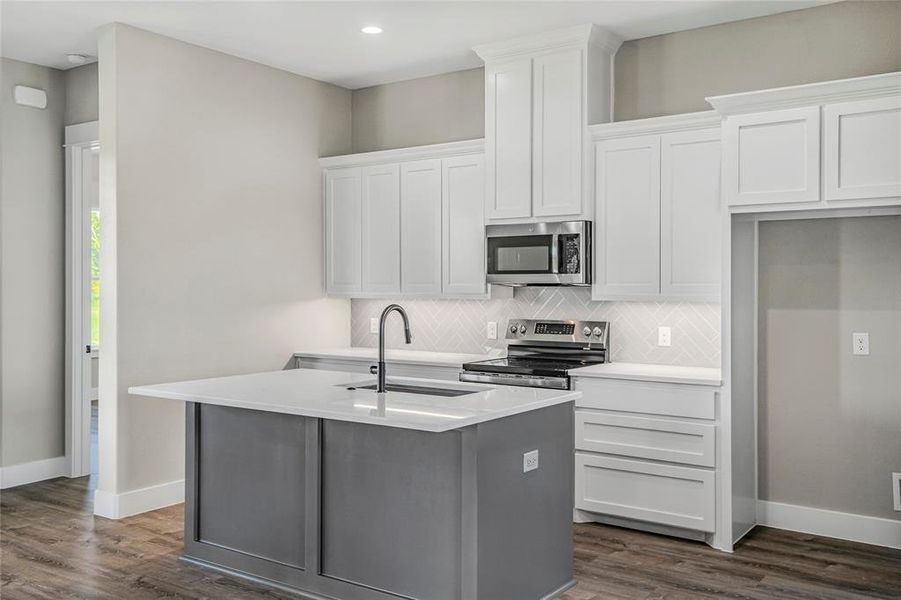 Furnished interior view inside a new home in , Wills Point (Image 8).