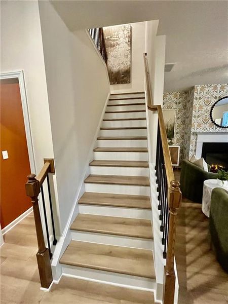 Spacious, unfurnished interior of a new home in Kingsmere Estates, Loganville (Image 19). Spacious, unfurnished interior of a new home in Kingsmere Estates, Loganville (Image 19).