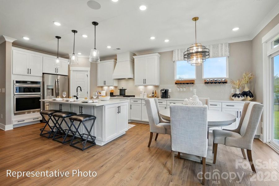 Furnished interior view inside a new home in Heritage - 55+ Community, Indian Trail (Image 15).
