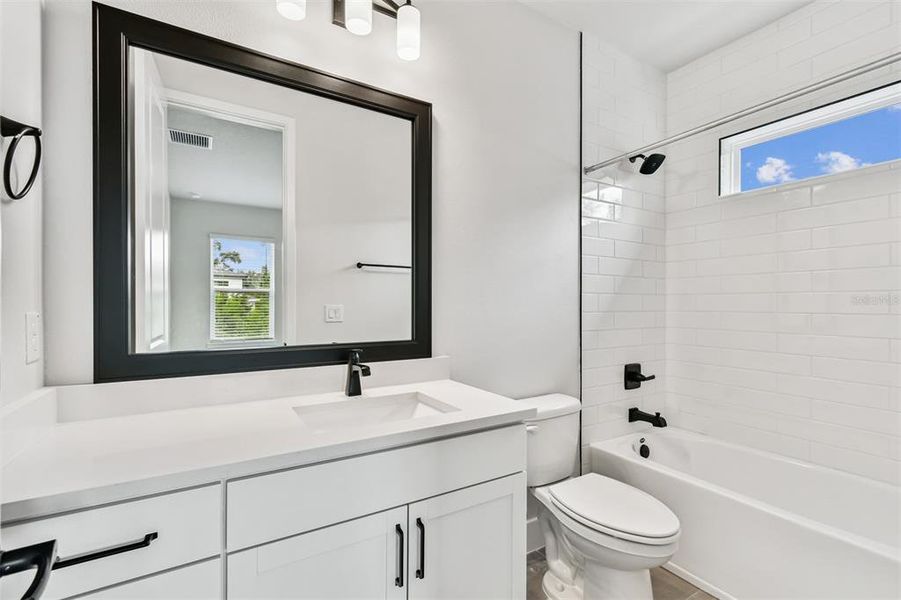 Furnished interior view inside a new home in , Tampa (Image 30). Furnished interior view inside a new home in , Tampa (Image 30).