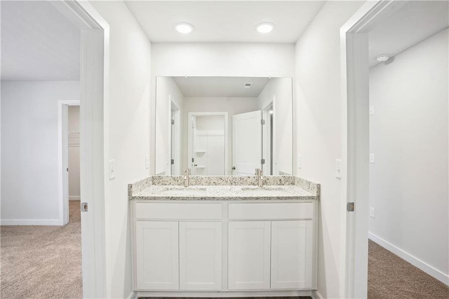 Furnished interior view inside a new home in Conner Springs, Social Circle (Image 4).