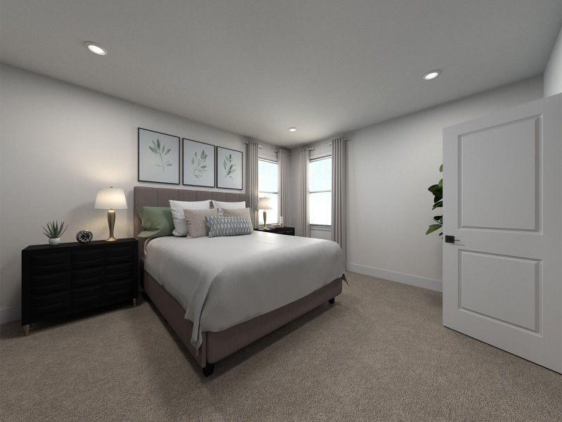 Furnished interior view inside a new home in Benders Cove - Premier Series, Mount Juliet (Image 6).