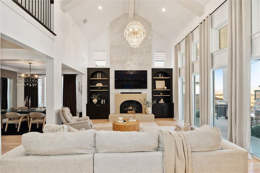 Furnished interior view inside a new home in , Celina (Image 14).