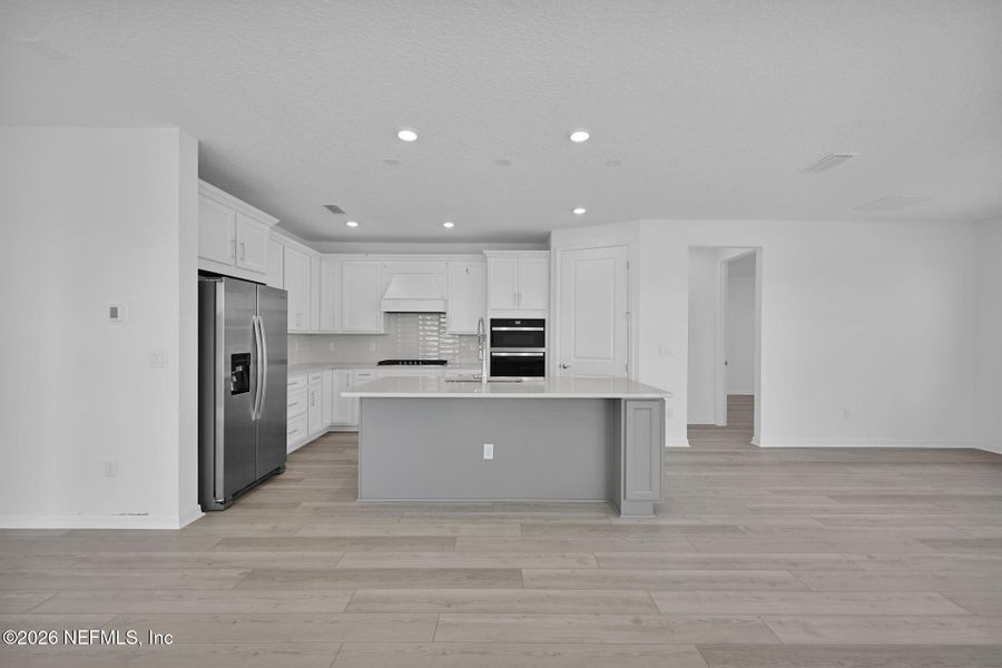 Furnished interior view inside a new home in Del Webb Wildlight, Yulee (Image 5).