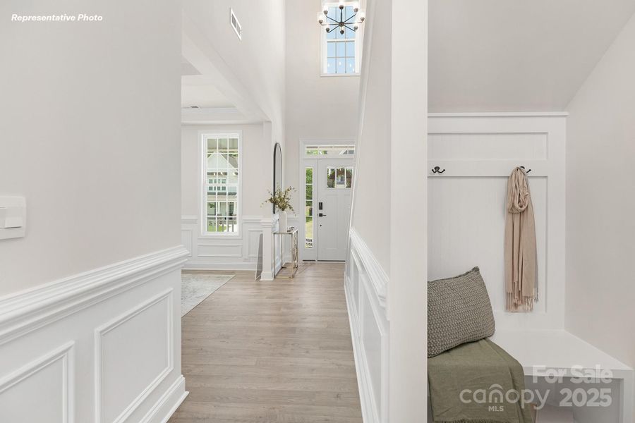 Furnished interior view inside a new home in Sylvan Creek, Denver (Image 10).