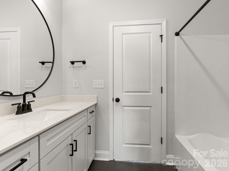 Furnished interior view inside a new home in , Asheville (Image 37).