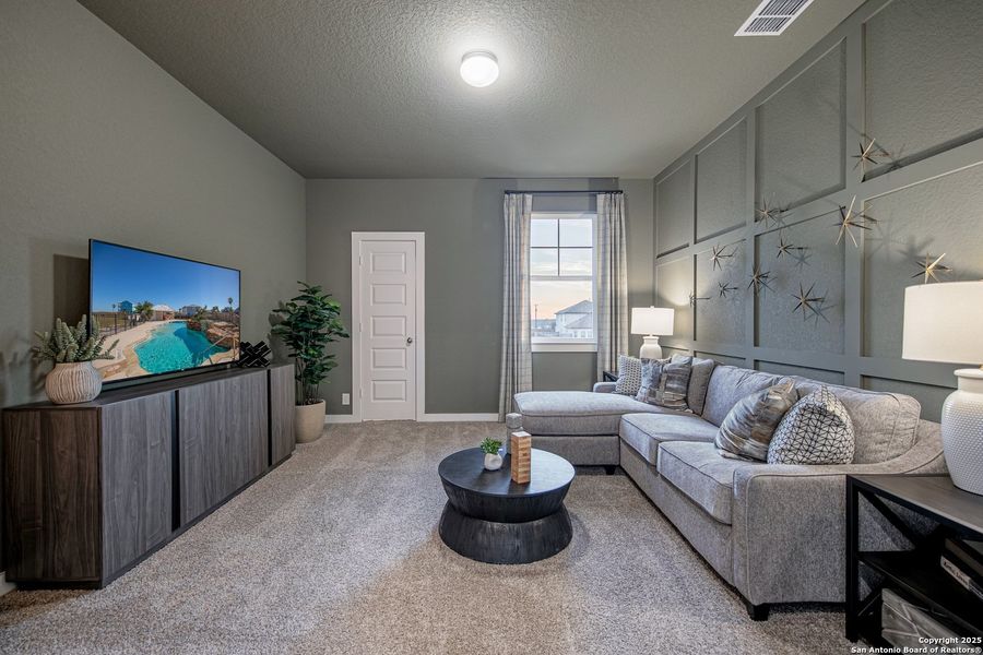 Furnished interior view inside a new home in Buffalo Crossing, Cibolo (Image 18).