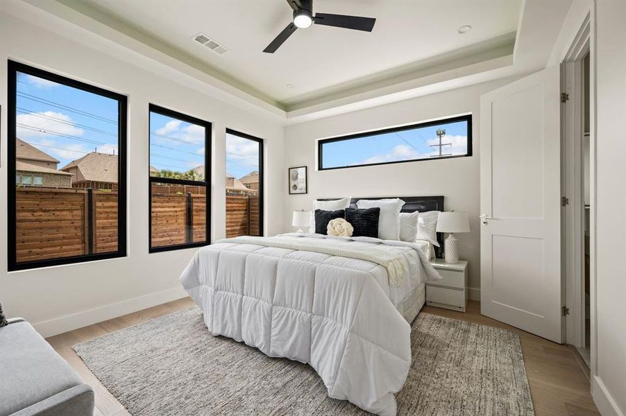 Furnished interior view inside a new home in , Irving (Image 12). Furnished interior view inside a new home in , Irving (Image 12).