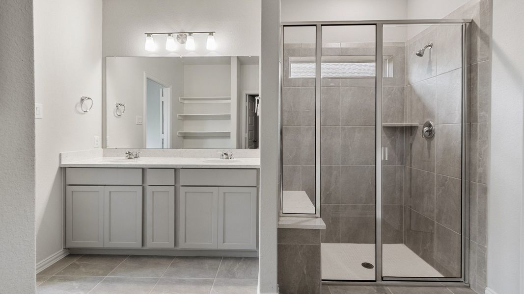 Representative furnished interior of a home built from the Benchmark by Brightland Homes in Bridgeland Creekland Village, Cypress (Image 11).