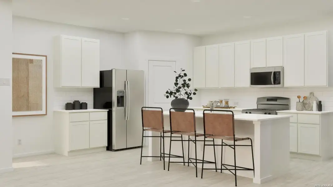 Furnished interior view inside a new home in Navarro Ranch, Seguin (Image 3).