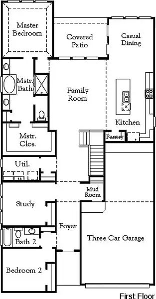 2D floor plan layout of this home in Headwaters, Dripping Springs, TX (Image 2). 2D floor plan layout of this home in Headwaters, Dripping Springs, TX (Image 2).