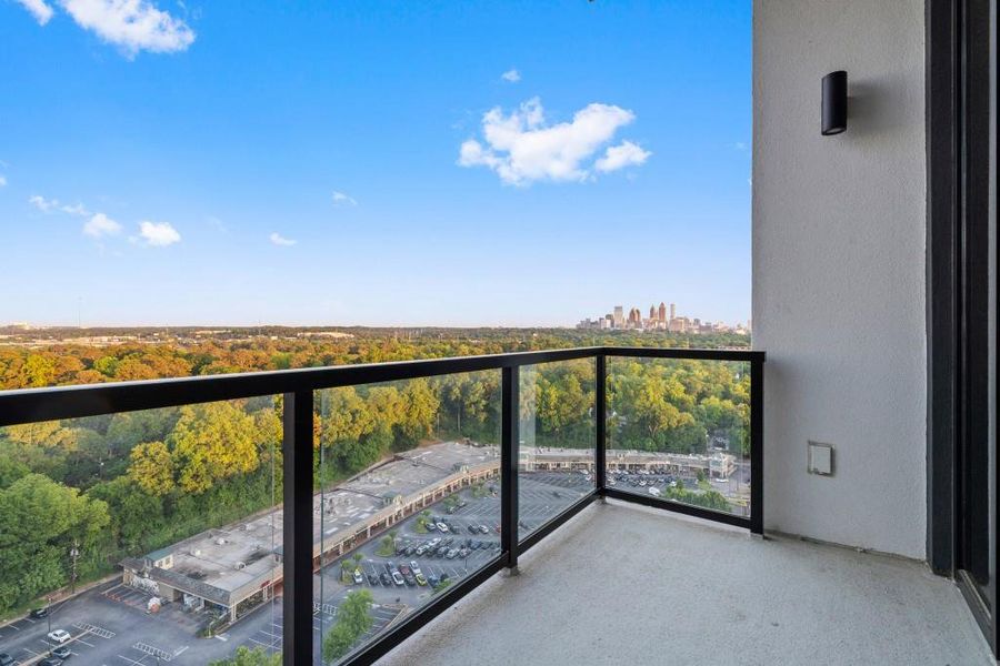 Exterior details and patio area of a home in The Dillon Buckhead, Atlanta (Image 29).